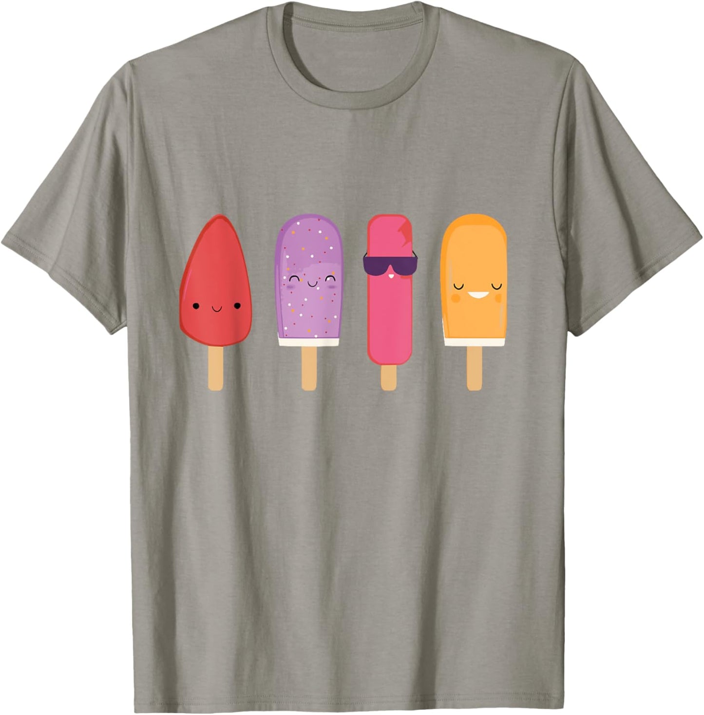 Funny Popsicle Summer Popsicle T-Shirt - T-Shirt | Sand