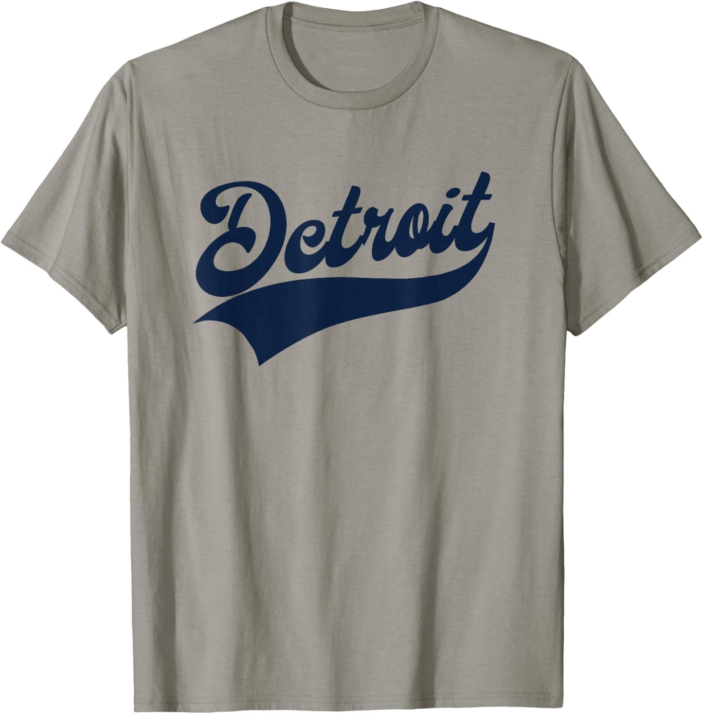 Detroit - Athletic Throwback Design - Classic T-Shirt - T-Shirt | Sand