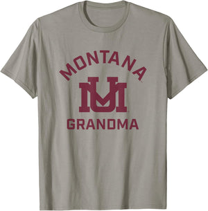 University of Montana Grizzlies Arched Grandma T-Shirt - T-Shirt | Sand