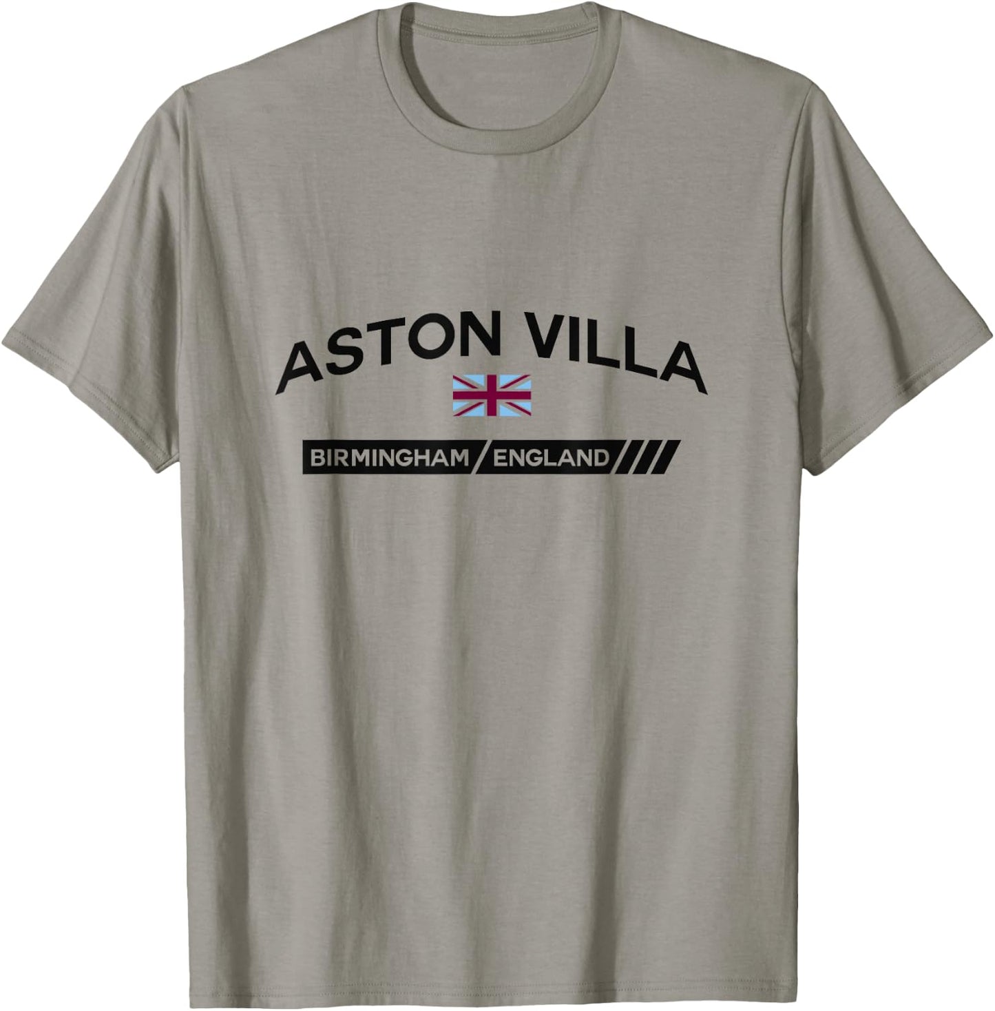 Aston Villa Town of Birmingham, England UK T-Shirt - T-Shirt | Sand