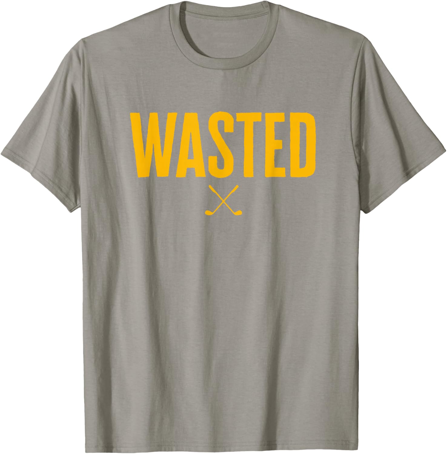 Below Bogey Golf Wasted Golf T-Shirt - T-Shirt | Sand