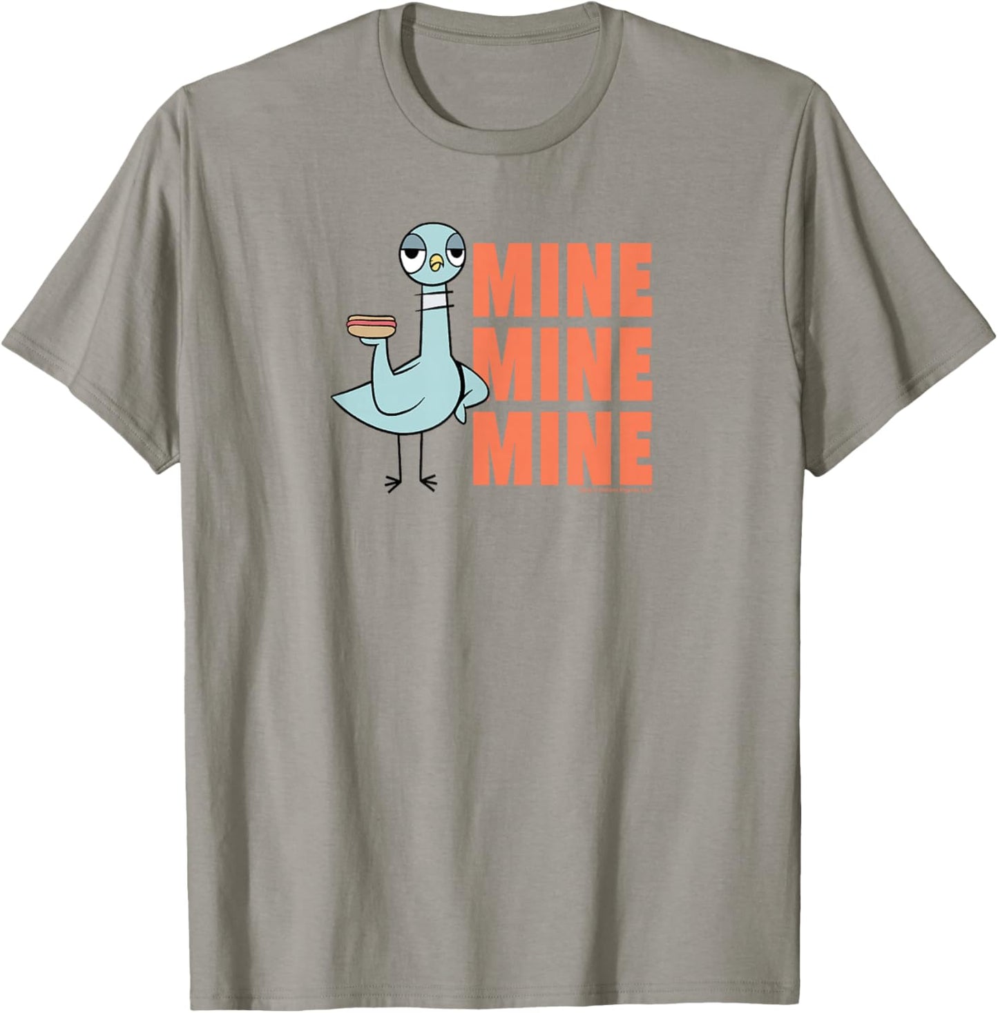 The Pigeon Hot Dogs T-Shirt - T-Shirt | Sand