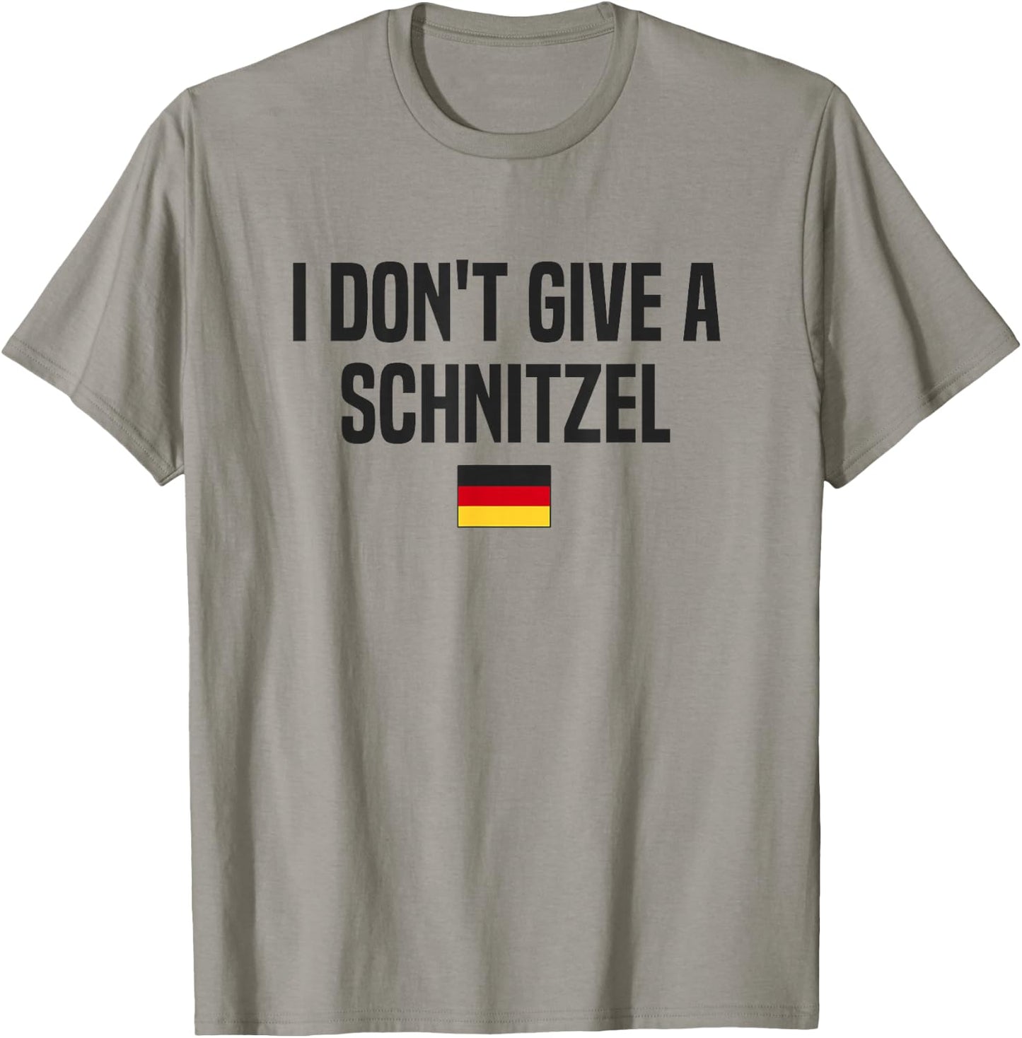 I Don't Give A Schnitzel Germany Funny German Saying T-Shirt - T-Shirt | Sand