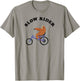 Slow Rider - Sloth Riding On Low RIder Vintage Bicycle T-Shirt - T-Shirt | Sand
