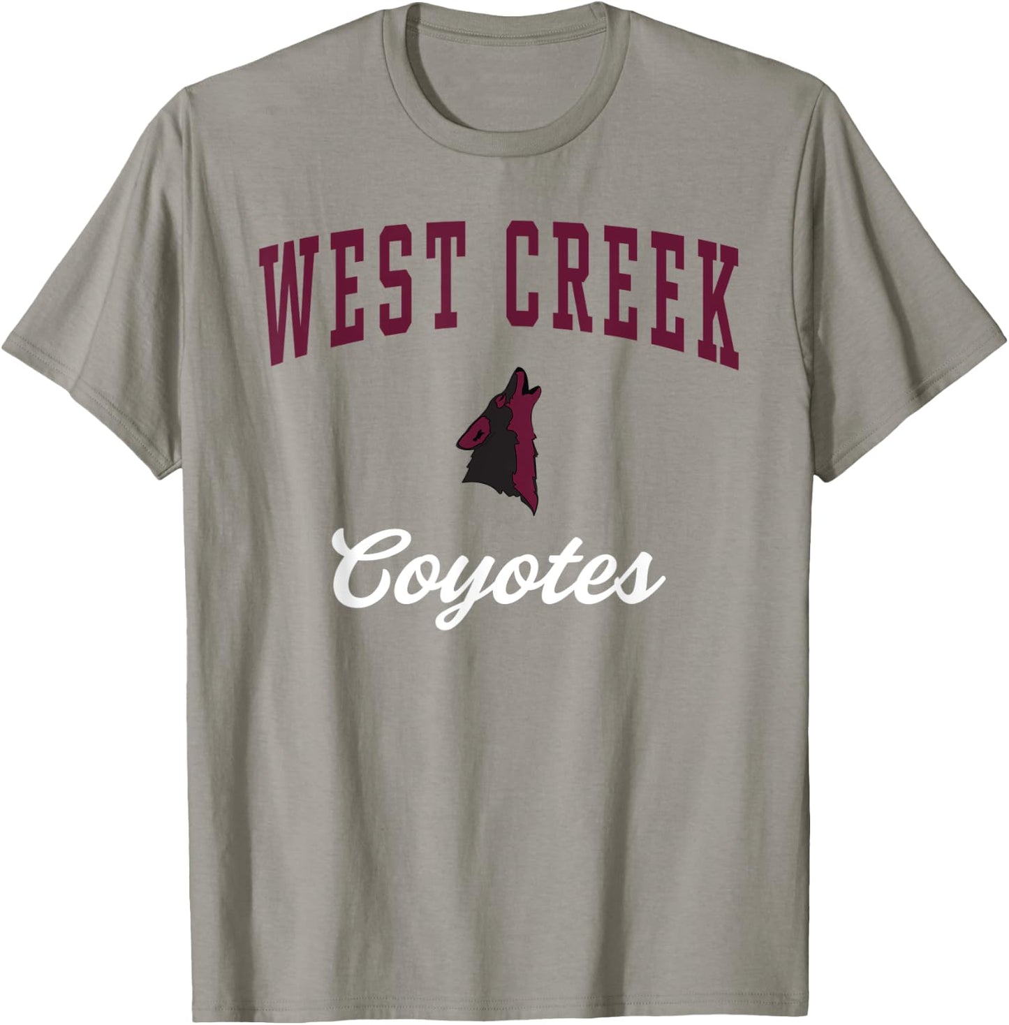 West Creek High School Coyotes T-Shirt - T-Shirt | Sand
