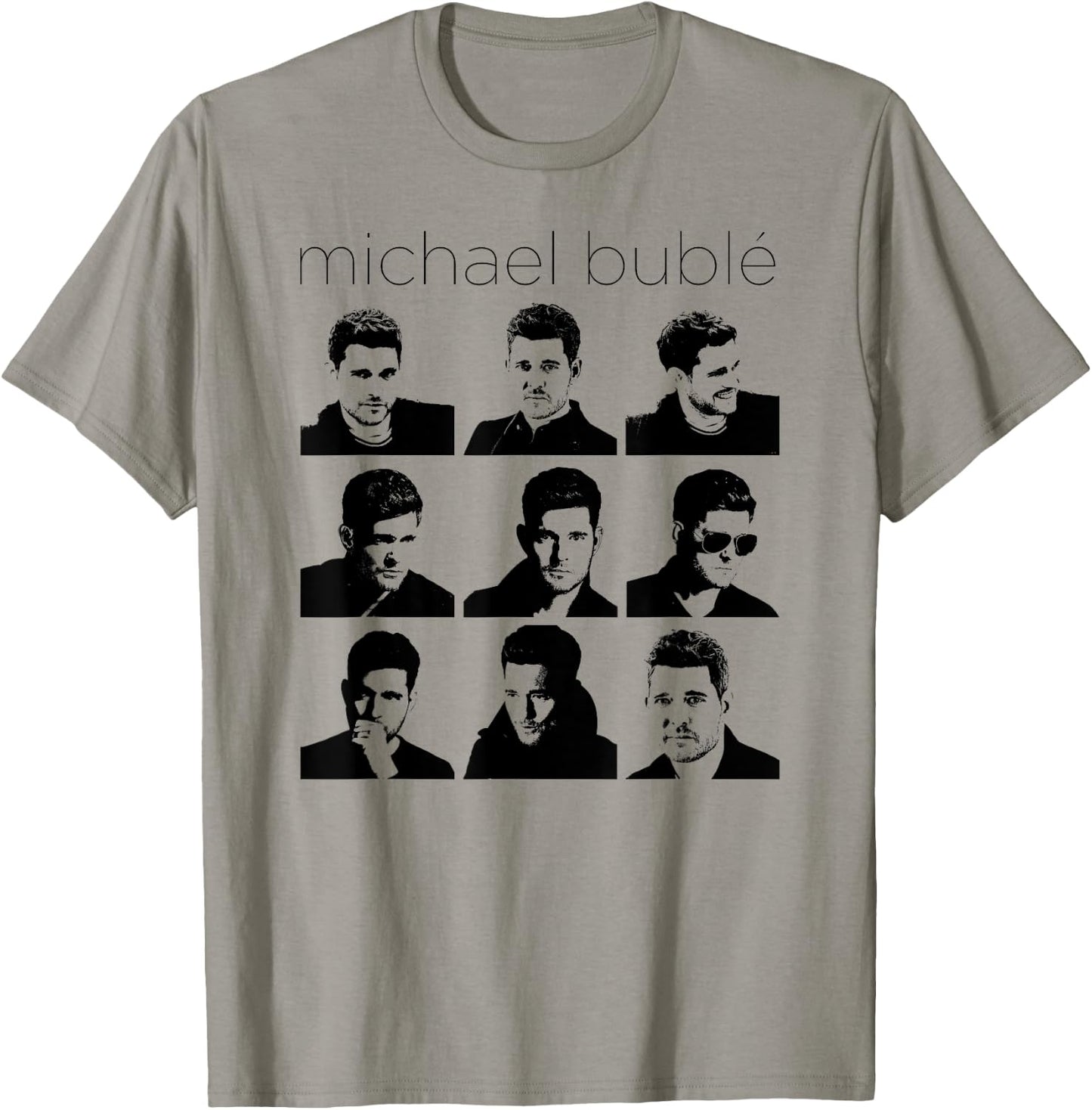 Michael Bublé Faces of Bublé T-Shirt - T-Shirt | Sand