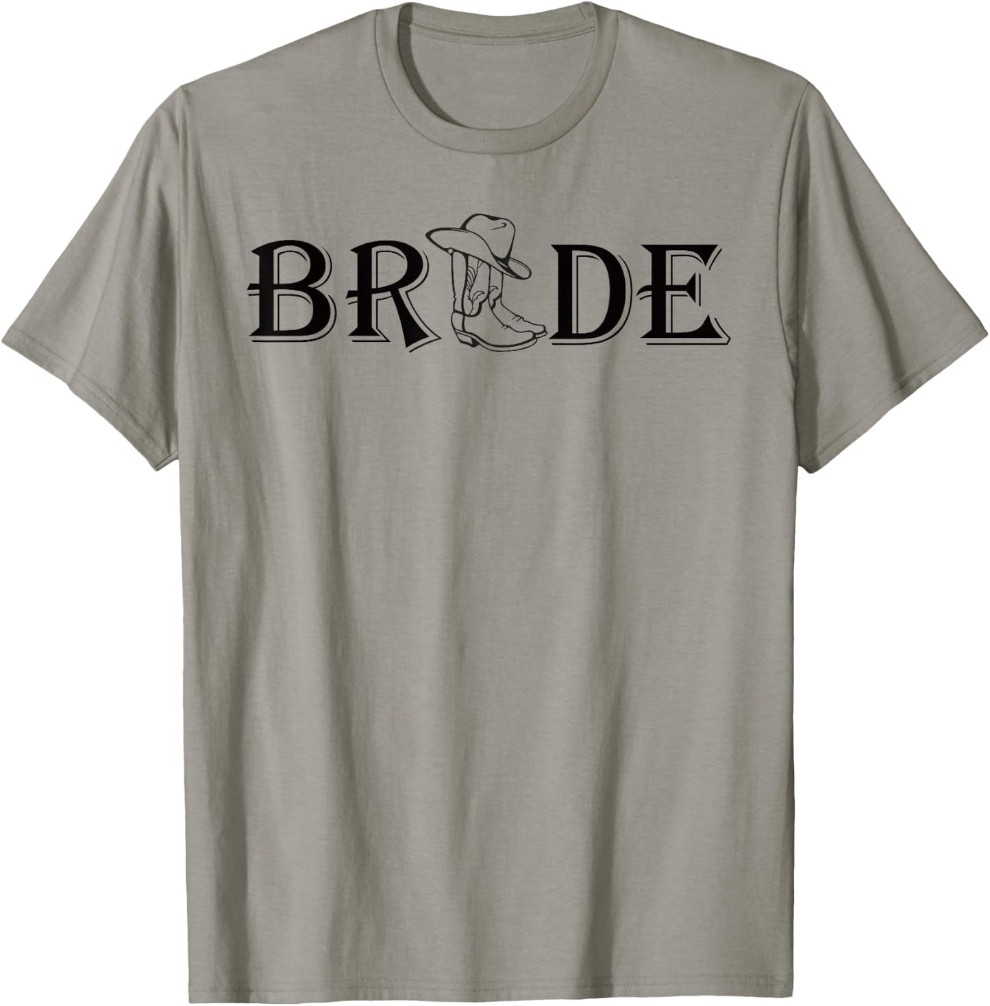 I Feel Like A Bride Cowgirl boot Western Bachelorette Party T-Shirt - T-Shirt | Sand