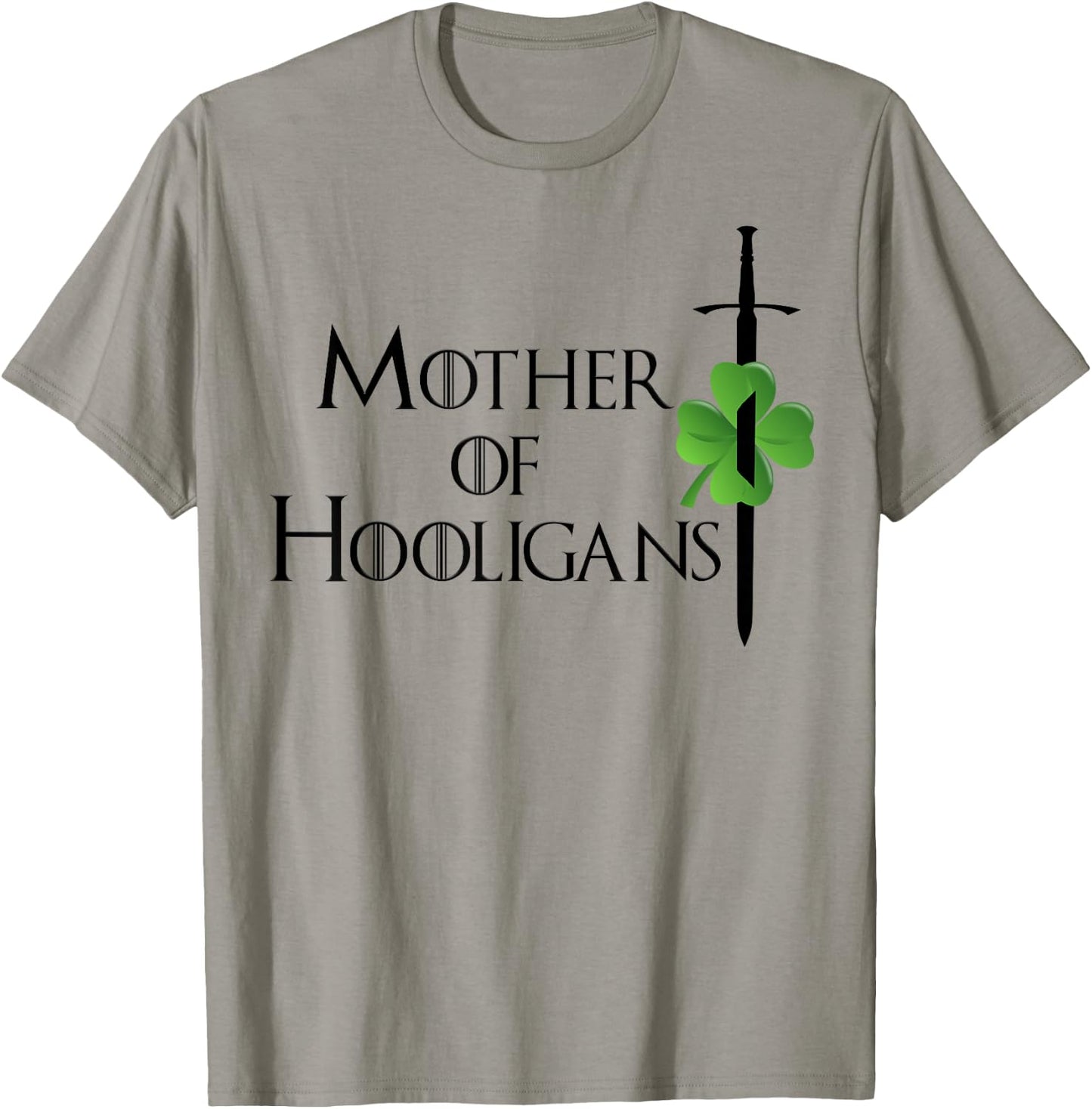 Funny Mom St Patricks Day Mother of Hooligans Women T-Shirt - T-Shirt | Sand