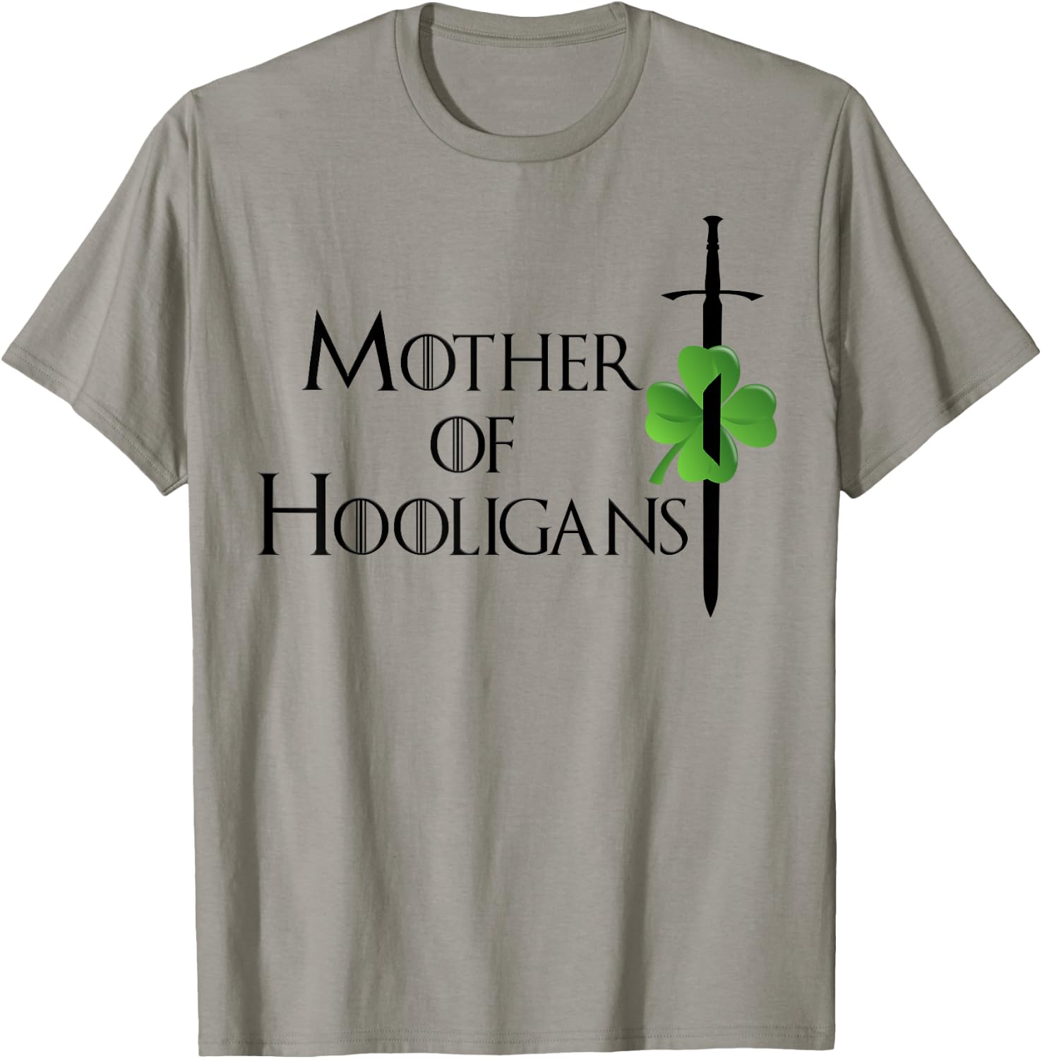 Funny Mom St Patricks Day Mother of Hooligans Women T-Shirt - T-Shirt | Sand