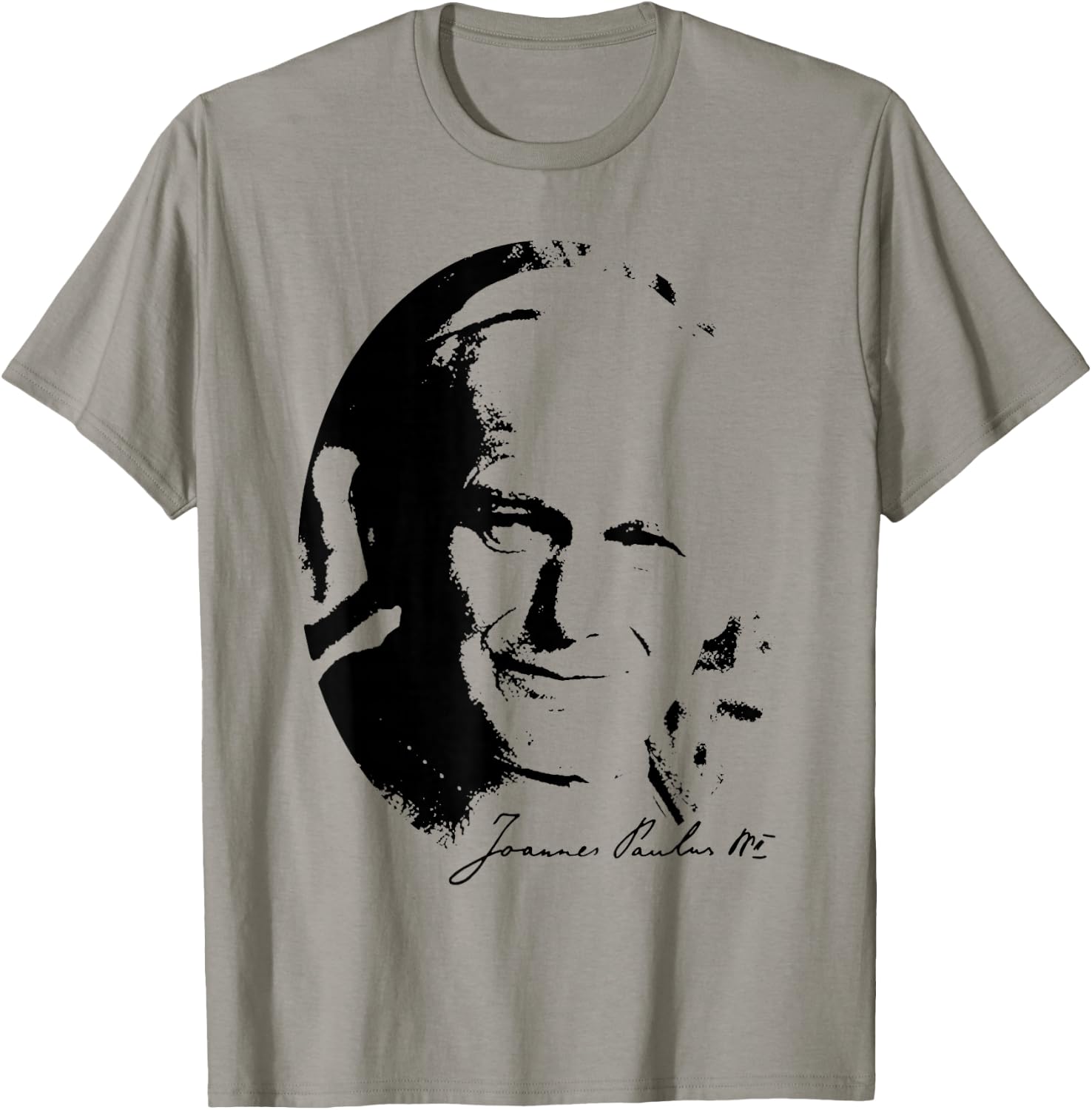 Pope John Paul II Vatican Catholicism Christian T-Shirt - T-Shirt | Sand
