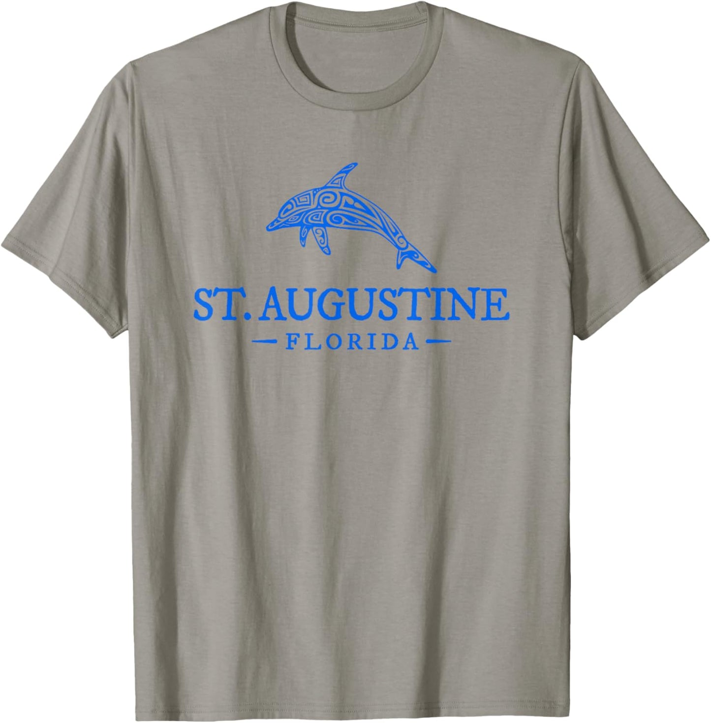 St. Augustine Florida Dolphin Women Beach Souvenir T-Shirt - T-Shirt | Sand