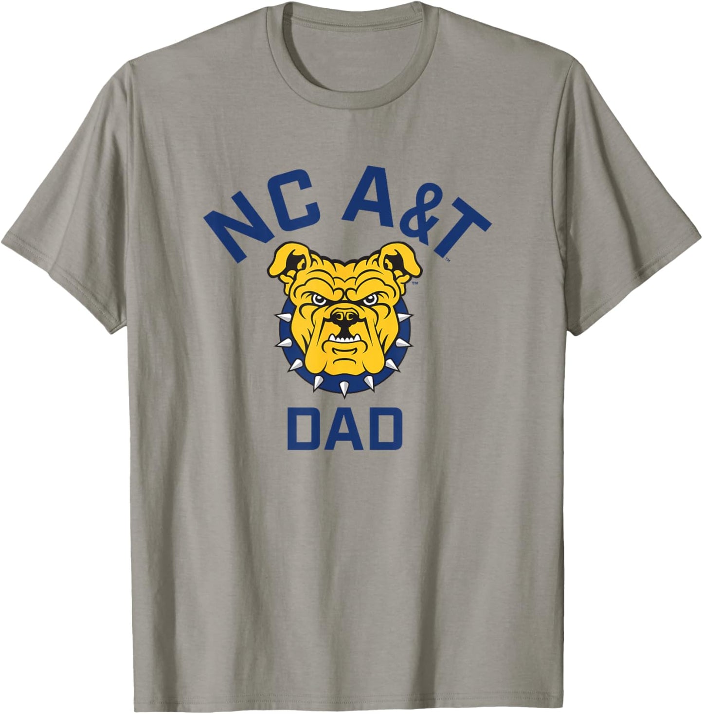 North Carolina A&T State University Aggies Arched Dad T-Shirt - T-Shirt | Sand