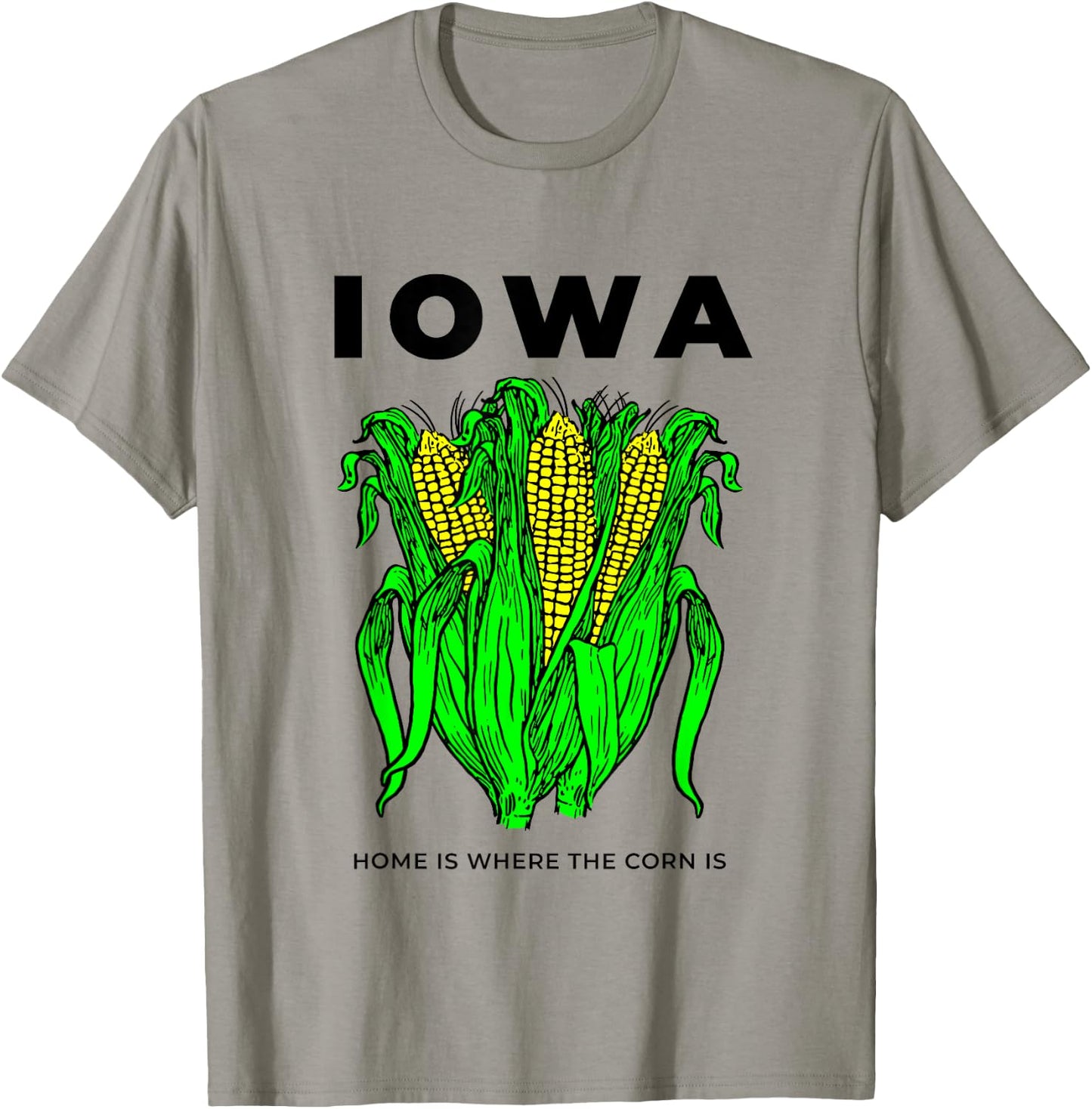 Funny Iowa Corn T-Shirt - T-Shirt | Sand