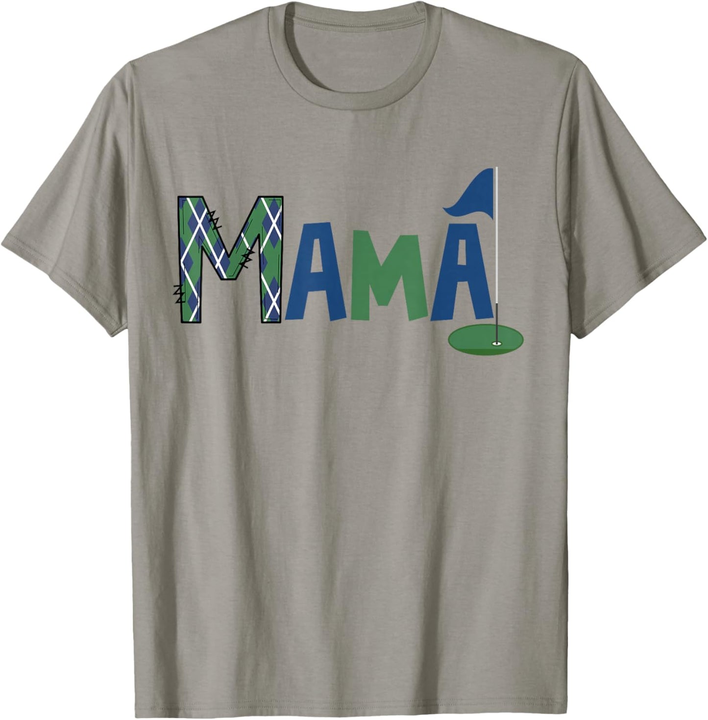 Mama of The Birthday Boy Hole in One Golf Sport Matching T-Shirt - T-Shirt | Sand