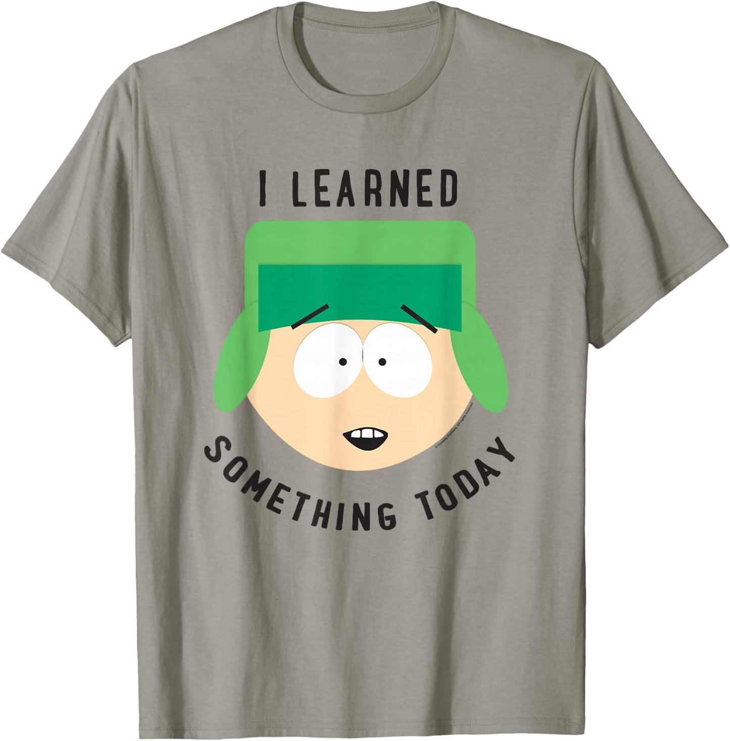South Park Kyle I Learned Something Today T-Shirt - T-Shirt | Sand