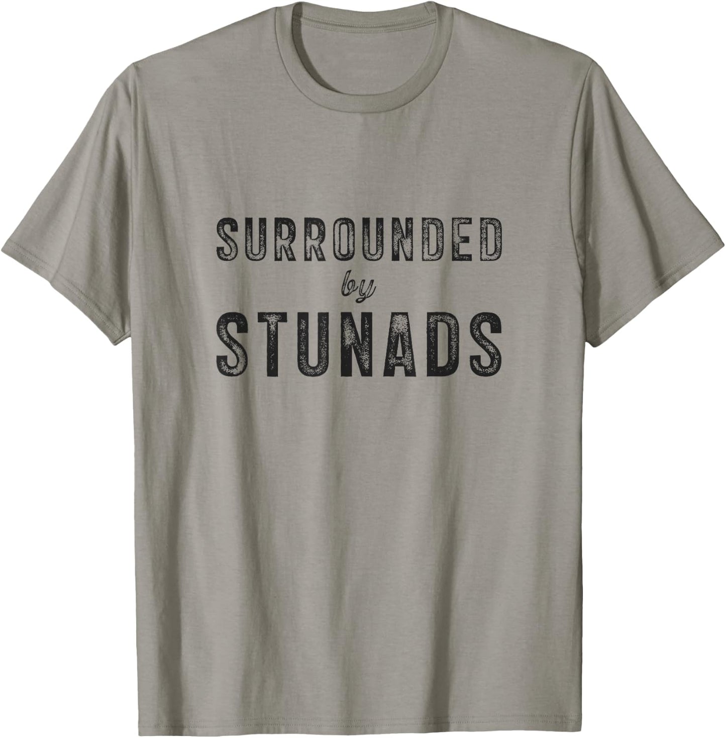 Surrounded by Stunads Funny Italian Saying Italy Humor Quote T-Shirt - T-Shirt | Sand