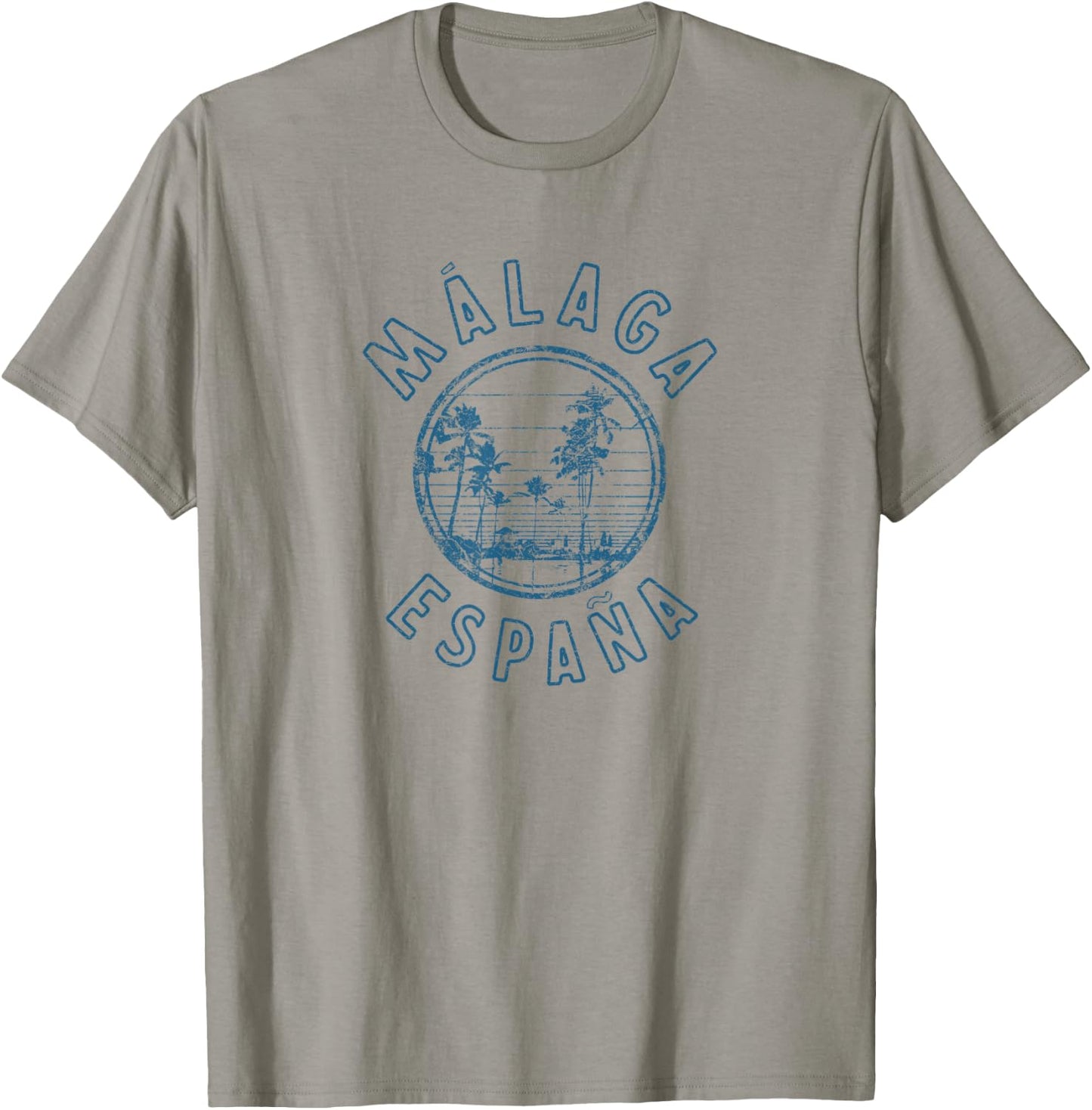 Spain Malaga Retro Vintage T-Shirt - T-Shirt | Sand