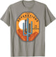 Arizona Retro Vintage Saguaro SUPERSTITIONS MOUNTAINS T-Shirt - T-Shirt | Sand