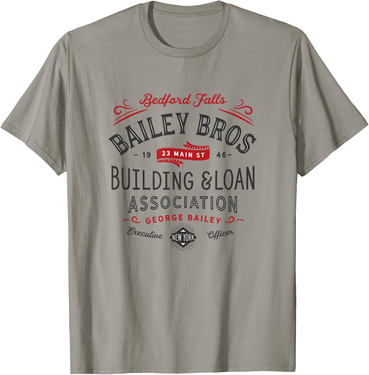 Christmas, Bailey Brothers Building & Loan. Holiday Classic T-Shirt - T-Shirt | Sand