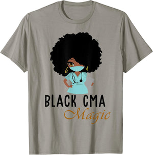 Black CMA Magic Gift Nurse Women 2021 T-Shirt - T-Shirt | Sand