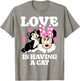 Minnie Mouse - Figaro Love is Having A Cat T-Shirt - T-Shirt | Sand