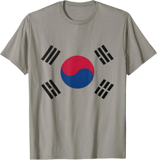 South Korea Korea Flag Women Youth Kids T-Shirt - T-Shirt | Sand