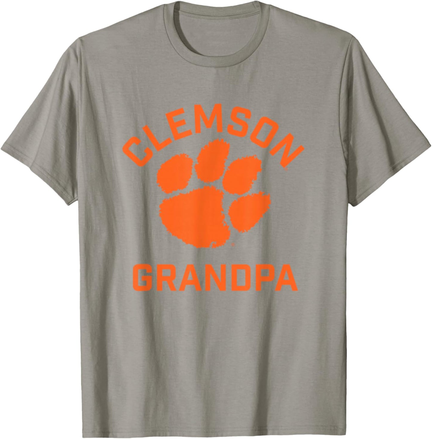 Clemson University Tigers Arched Grandpa T-Shirt - T-Shirt | Sand