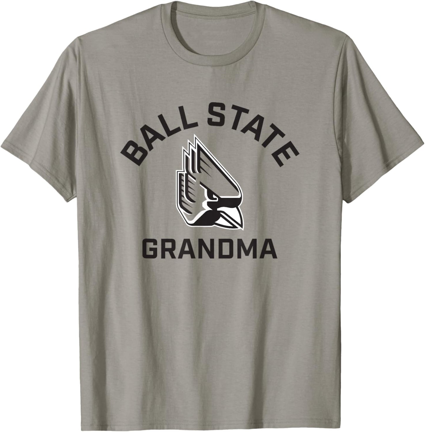 Ball State University Cardinals Arched Grandma T-Shirt - T-Shirt | Sand