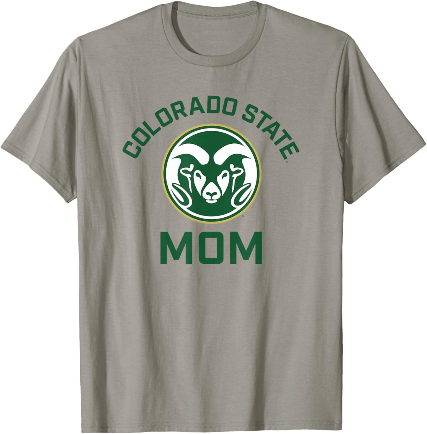Colorado State University Rams Arched Mom T-Shirt - T-Shirt | Sand