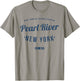 Pearl River New York Vintage Travel Souvenir Pearl River T-Shirt - T-Shirt | Sand