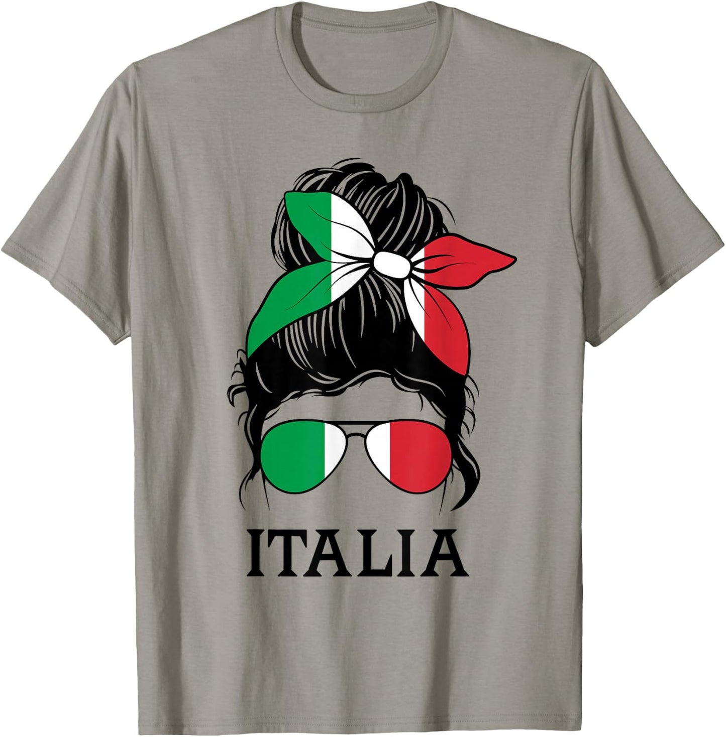 Italia Graphic Design for Girls Kid Italian Toodler T-Shirt - T-Shirt | Sand