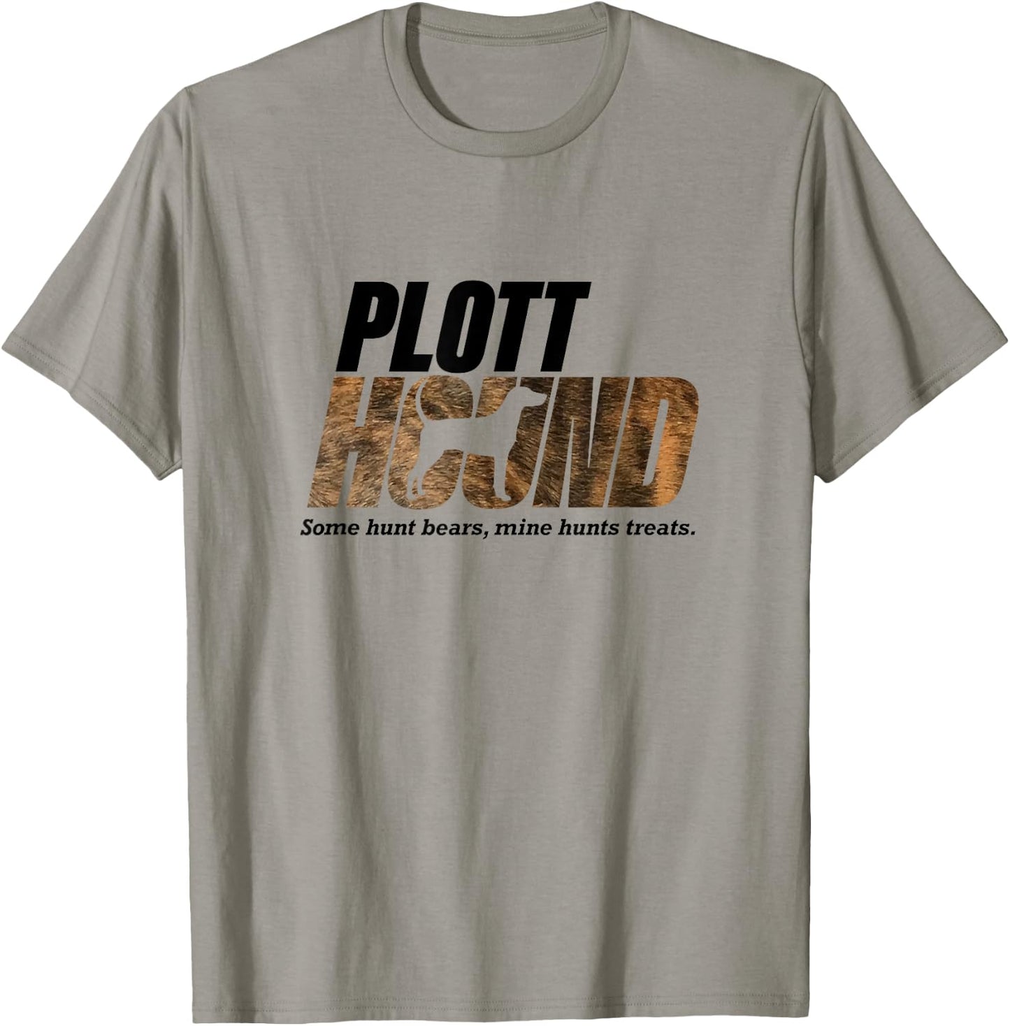 Plott Hound hunting treats T-Shirt - T-Shirt | Sand