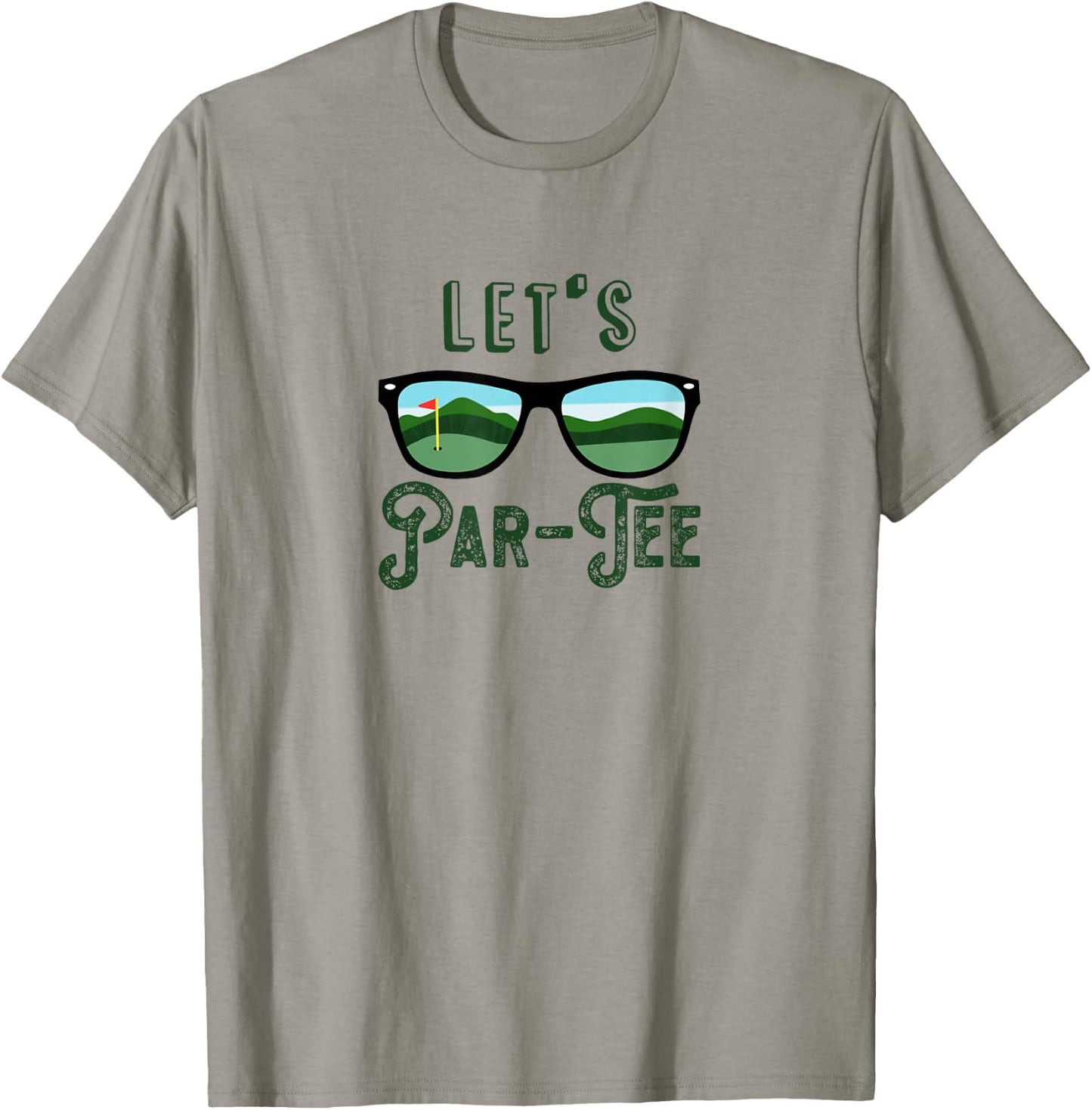 Let’s Par - Golf Funny Meme Party Golf Golfing Golfers T-Shirt - T-Shirt | Sand