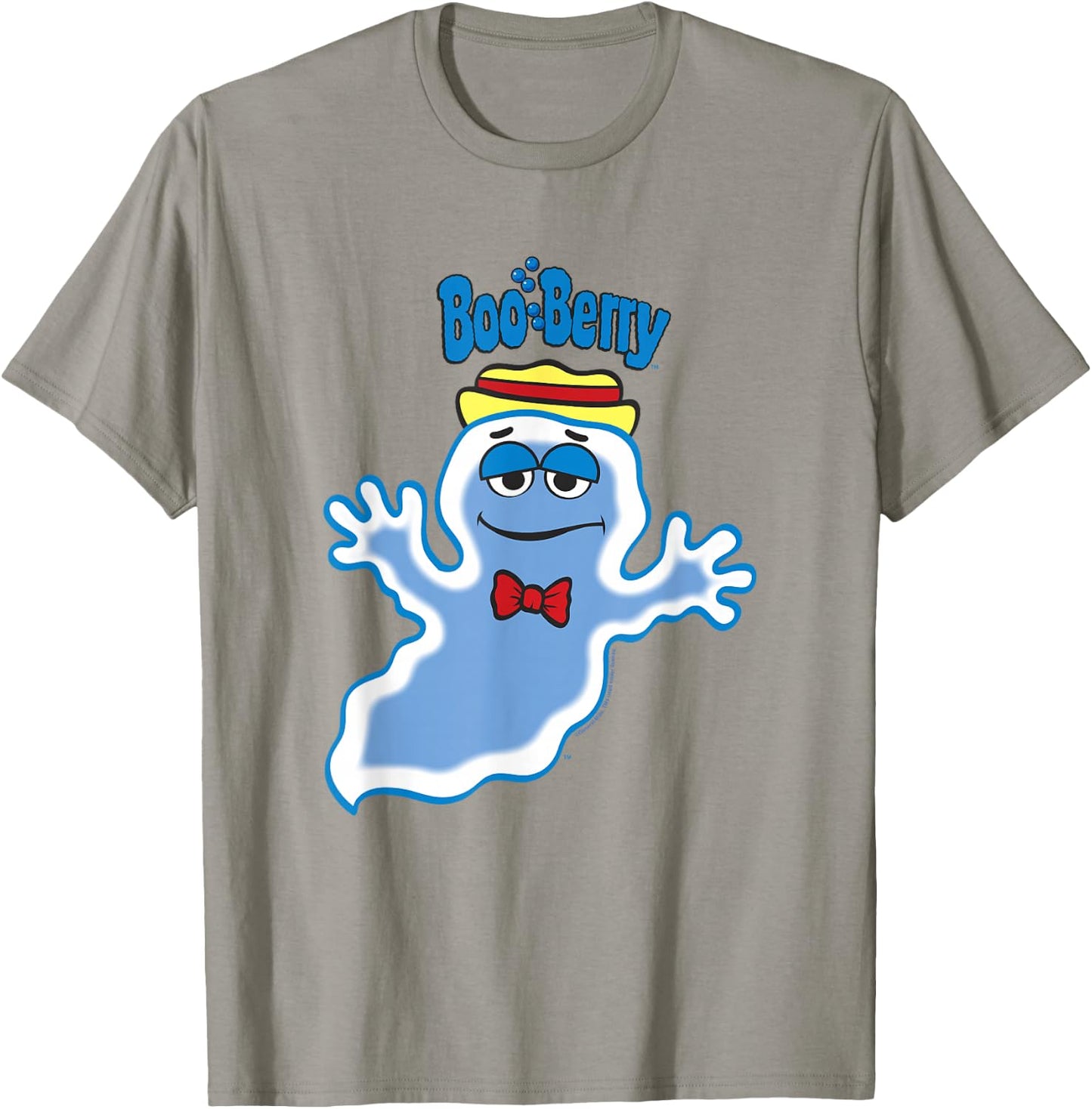 Boo Berry Iconic Blue Ghost Vintage Big Chest Portrait T-Shirt - T-Shirt | Sand