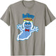 Boo Berry Iconic Blue Ghost Vintage Big Chest Portrait T-Shirt - T-Shirt | Sand