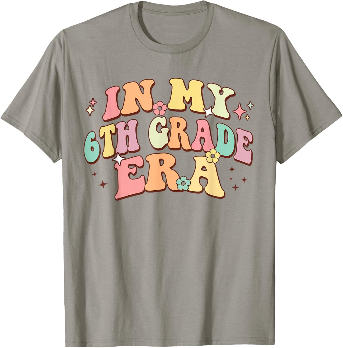 In My Sixth Grade Era Back To School 6th Grade Era Kids T-Shirt - T-Shirt | Sand