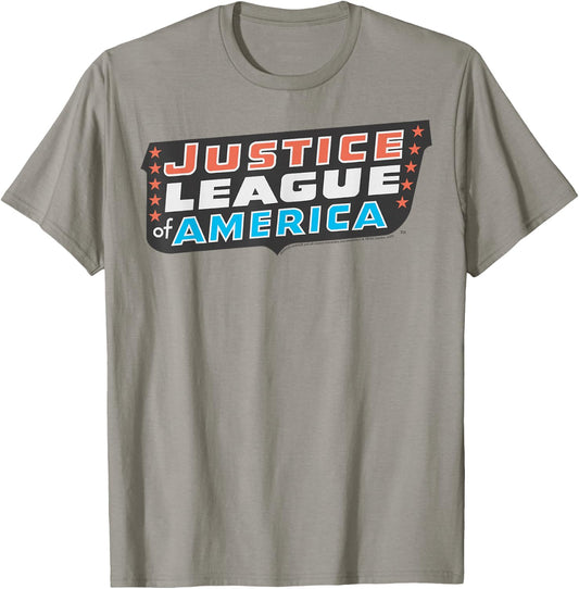 DC Comics Justice League of America Logo T-Shirt - T-Shirt | Sand