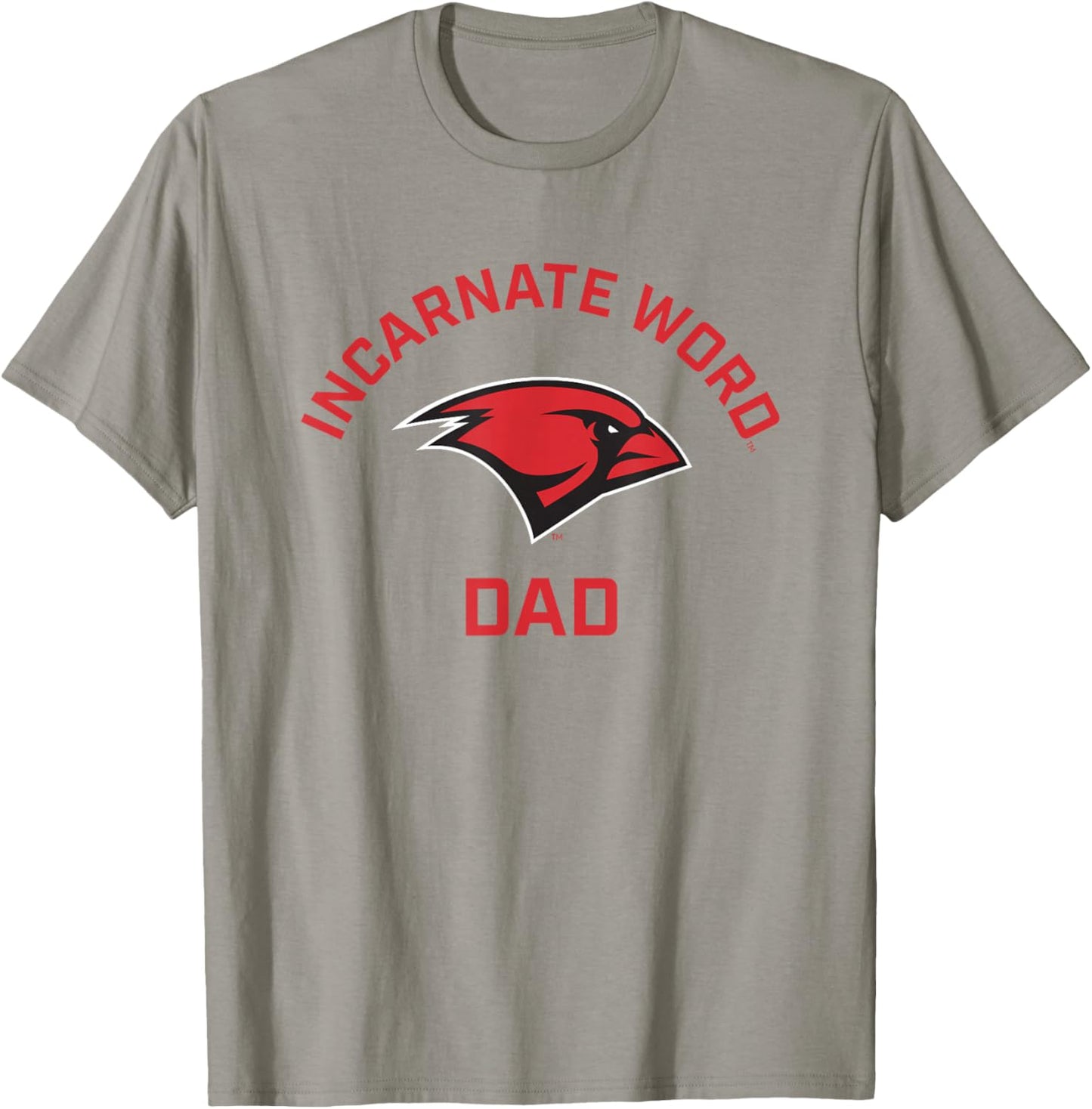 University of the Incarnate Word UIW Cardinals Arched Dad T-Shirt - T-Shirt | Sand