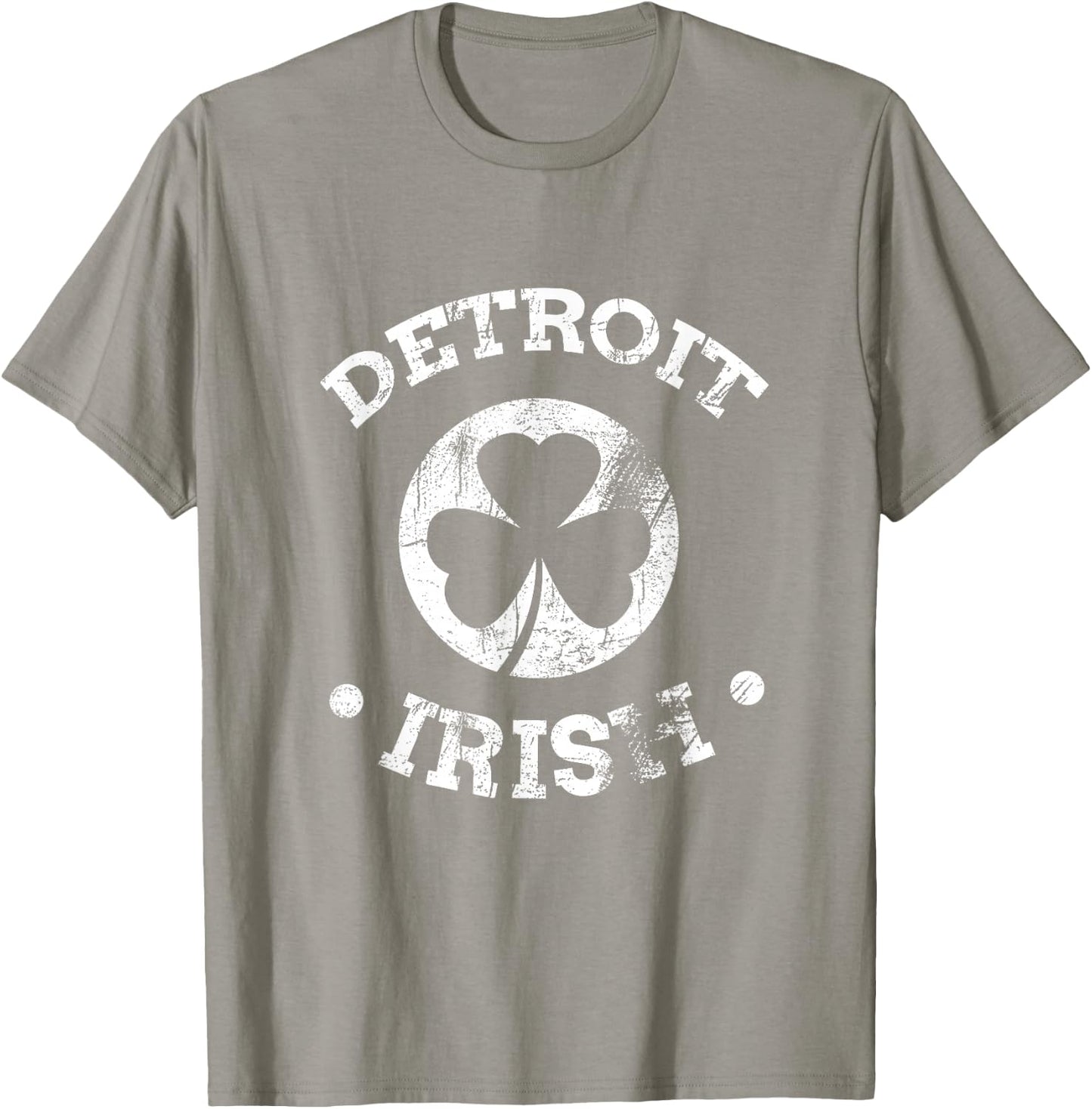 Detroit St Patricks Day Parade Paddy Products Detroit Irish T-Shirt - T-Shirt | Sand