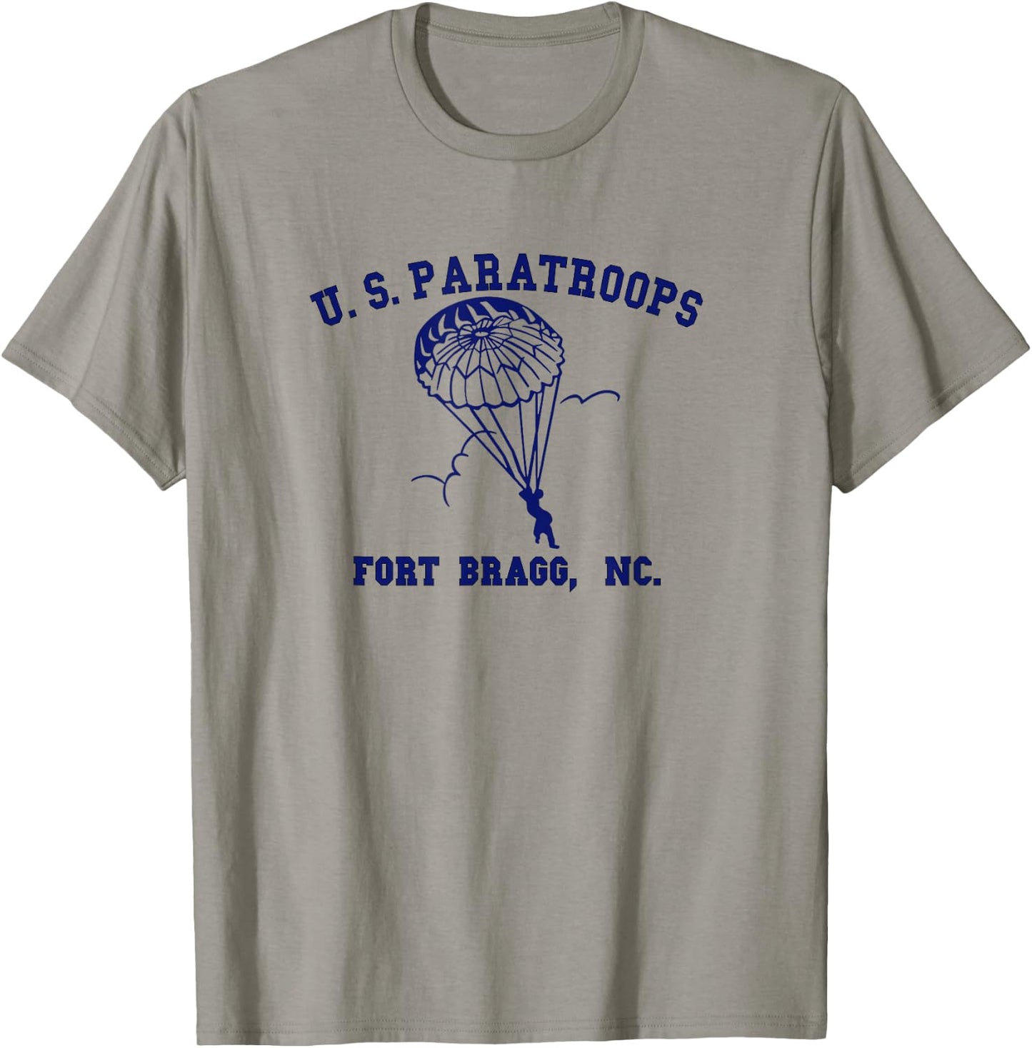 US Paratrooper Fort Bragg NC WW2 T-Shirt - T-Shirt | Sand