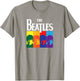 The Beatles - Yellow Submarine Album Colorblock T-Shirt - T-Shirt | Sand