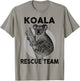 Save the Koala Bear Vintage Animals Outfits Rescue Australia T-Shirt - T-Shirt | Sand