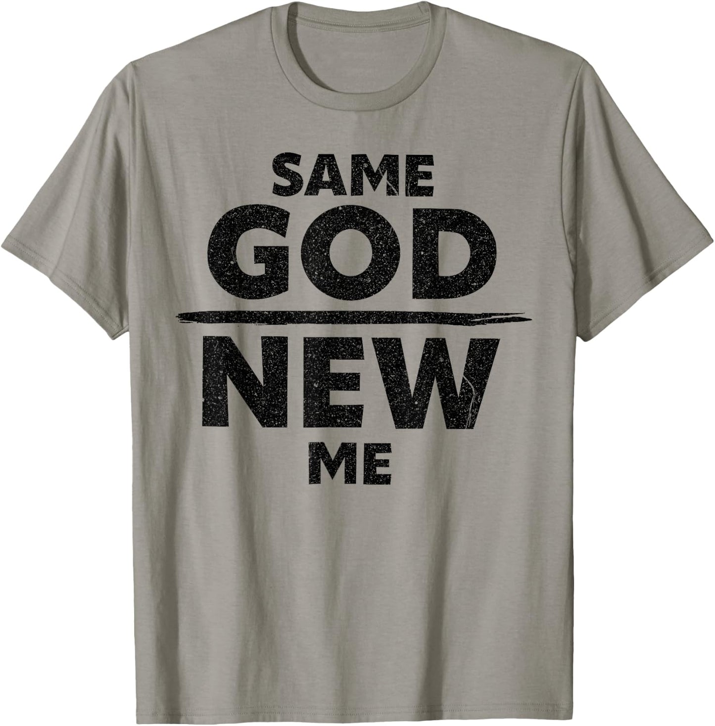 Same God New Me Funny Jesus Christian T-Shirt - T-Shirt | Sand