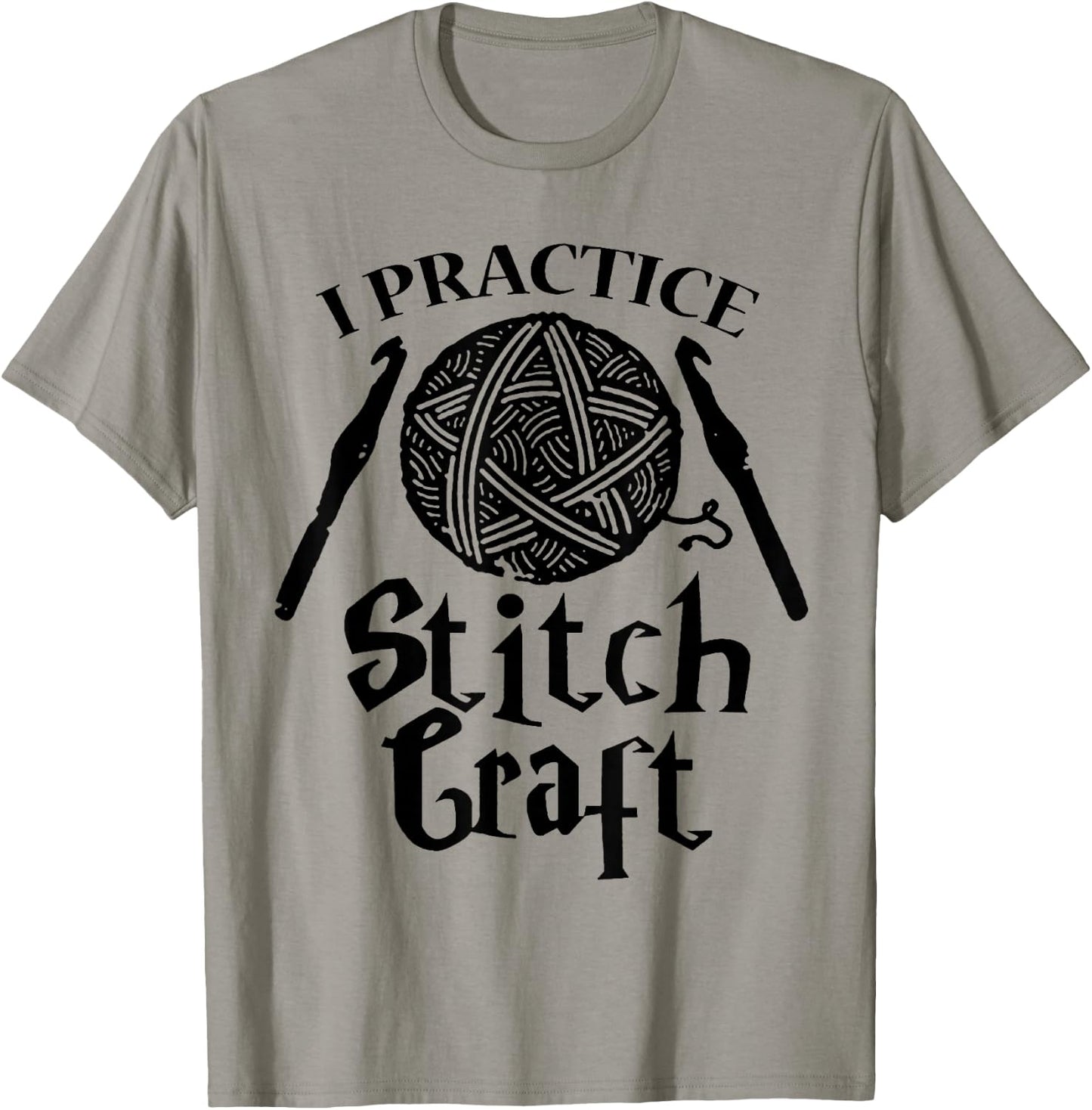 Crochet Stitch Craft T-Shirt - T-Shirt | Sand