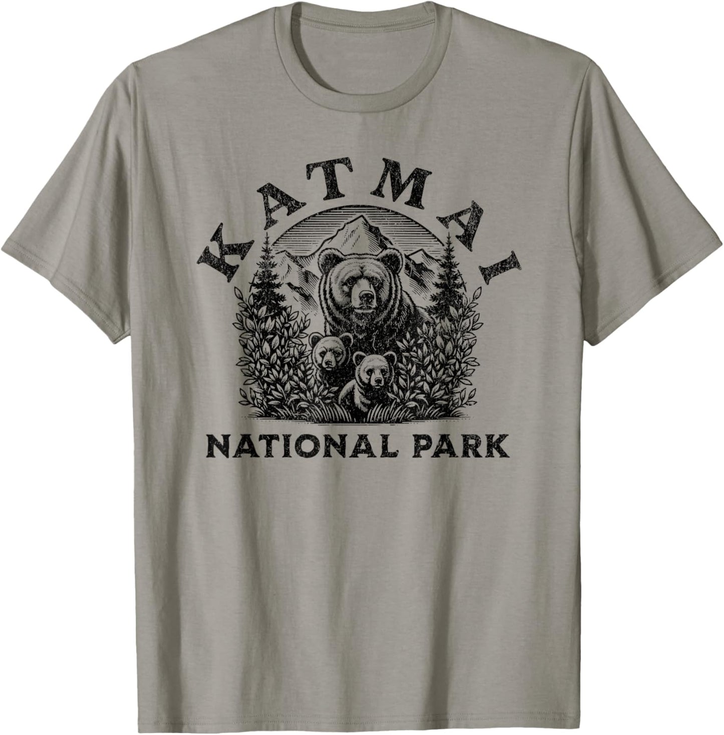 Katmai National Park T-Shirt - T-Shirt | Sand