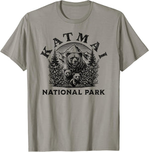 Katmai National Park T-Shirt - T-Shirt | Sand