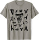 Shark Teeth Fossil Hunter Collector Multi Tooth Rock Hound T-Shirt - T-Shirt | Sand