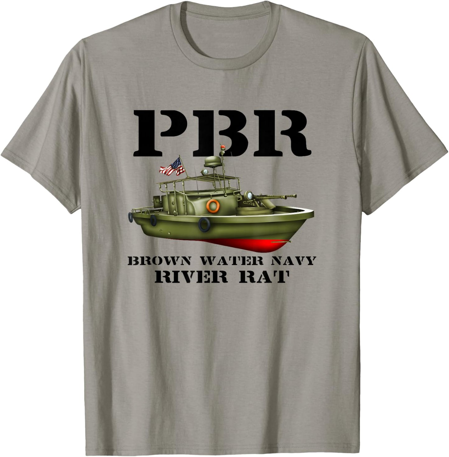 PBR Brown Water Navy T-Shirt - T-Shirt | Sand
