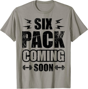 Six Pack Coming Soon T-Shirt - T-Shirt | Sand