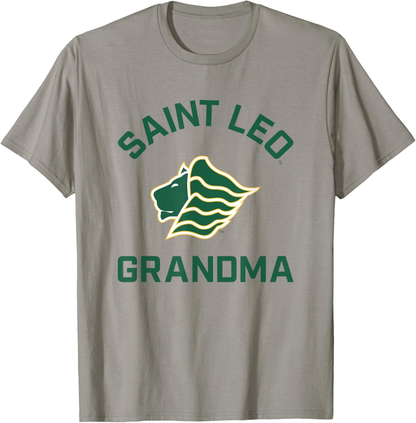 Saint Leo University Lions Arched Grandma T-Shirt - T-Shirt | Sand